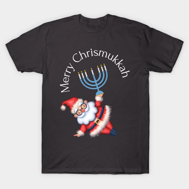 Merry Chrismukkah T-Shirt by Little Donkey Apparel